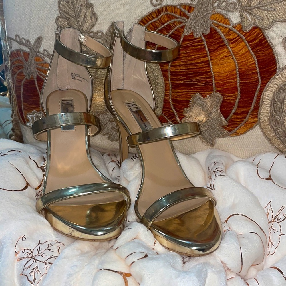 Gold INC Heels
